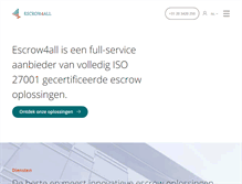 Tablet Screenshot of escrow4all.com